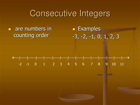 three consecutive integers|Consecutive Integers · Explained · Examples · .